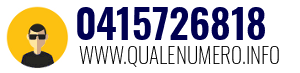 Numero di telefono 0415726818 0415726818