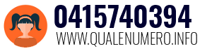 Numero di telefono 0415740394 0415740394