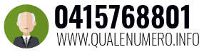 Numero di telefono 0415768801 0415768801