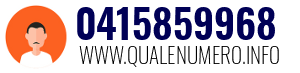 Numero di telefono 0415859968 0415859968