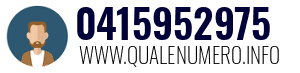 Numero di telefono 0415952975 0415952975