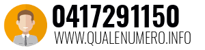 Numero di telefono 0417291150 0417291150