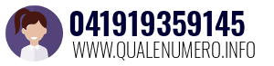 Numero di telefono 041919359145 041919359145