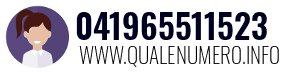Numero di telefono 041965511523 041965511523