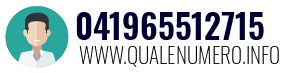 Numero di telefono 041965512715 041965512715