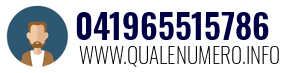 Numero di telefono 041965515786 041965515786
