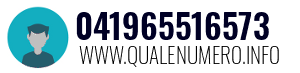 Numero di telefono 041965516573 041965516573