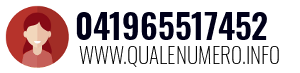 Numero di telefono 041965517452 041965517452
