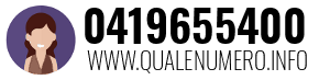 Numero di telefono 0419655400 0419655400