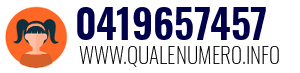 Numero di telefono 0419657457 0419657457