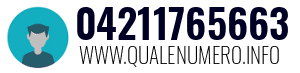 Numero di telefono 04211765663 04211765663