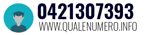 Numero di telefono 0421307393 0421307393