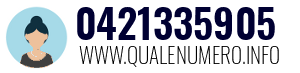 Numero di telefono 0421335905 0421335905