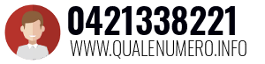 Numero di telefono 0421338221 0421338221