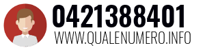 Numero di telefono 0421388401 0421388401