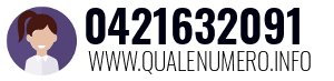 Numero di telefono 0421632091 0421632091