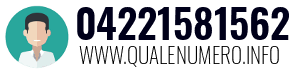 Numero di telefono 04221581562 04221581562