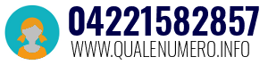 Numero di telefono 04221582857 04221582857