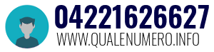 Numero di telefono 04221626627 04221626627