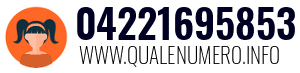 Numero di telefono 04221695853 04221695853