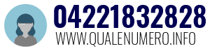 Numero di telefono 04221832828 04221832828