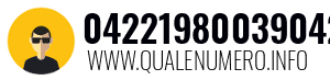 Numero di telefono 0422198003904221980 0422198003904221980