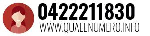 Numero di telefono 0422211830 0422211830