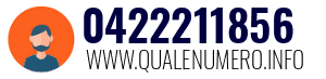 Numero di telefono 0422211856 0422211856