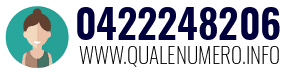 Numero di telefono 0422248206 0422248206