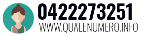 Numero di telefono 0422273251 0422273251