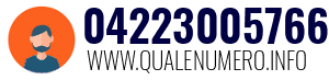 Numero di telefono 04223005766 04223005766