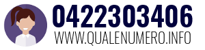 Numero di telefono 0422303406 0422303406