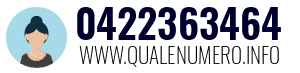 Numero di telefono 0422363464 0422363464