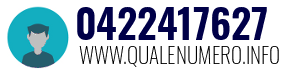 Numero di telefono 0422417627 0422417627