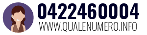 Numero di telefono 0422460004 0422460004