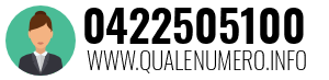 Numero di telefono 0422505100 0422505100