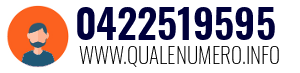 Numero di telefono 0422519595 0422519595