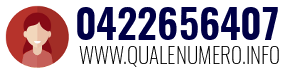 Numero di telefono 0422656407 0422656407