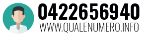 Numero di telefono 0422656940 0422656940