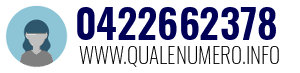 Numero di telefono 0422662378 0422662378