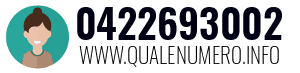 Numero di telefono 0422693002 0422693002