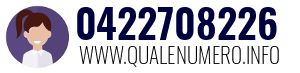 Numero di telefono 0422708226 0422708226
