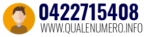 Numero di telefono 0422715408 0422715408