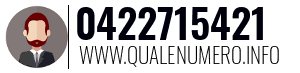 Numero di telefono 0422715421 0422715421