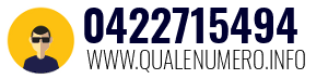 Numero di telefono 0422715494 0422715494