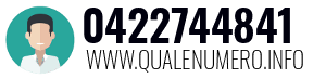 Numero di telefono 0422744841 0422744841