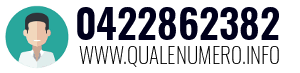 Numero di telefono 0422862382 0422862382