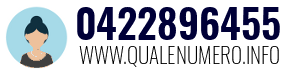 Numero di telefono 0422896455 0422896455