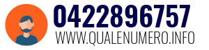Numero di telefono 0422896757 0422896757