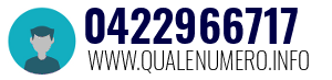 Numero di telefono 0422966717 0422966717